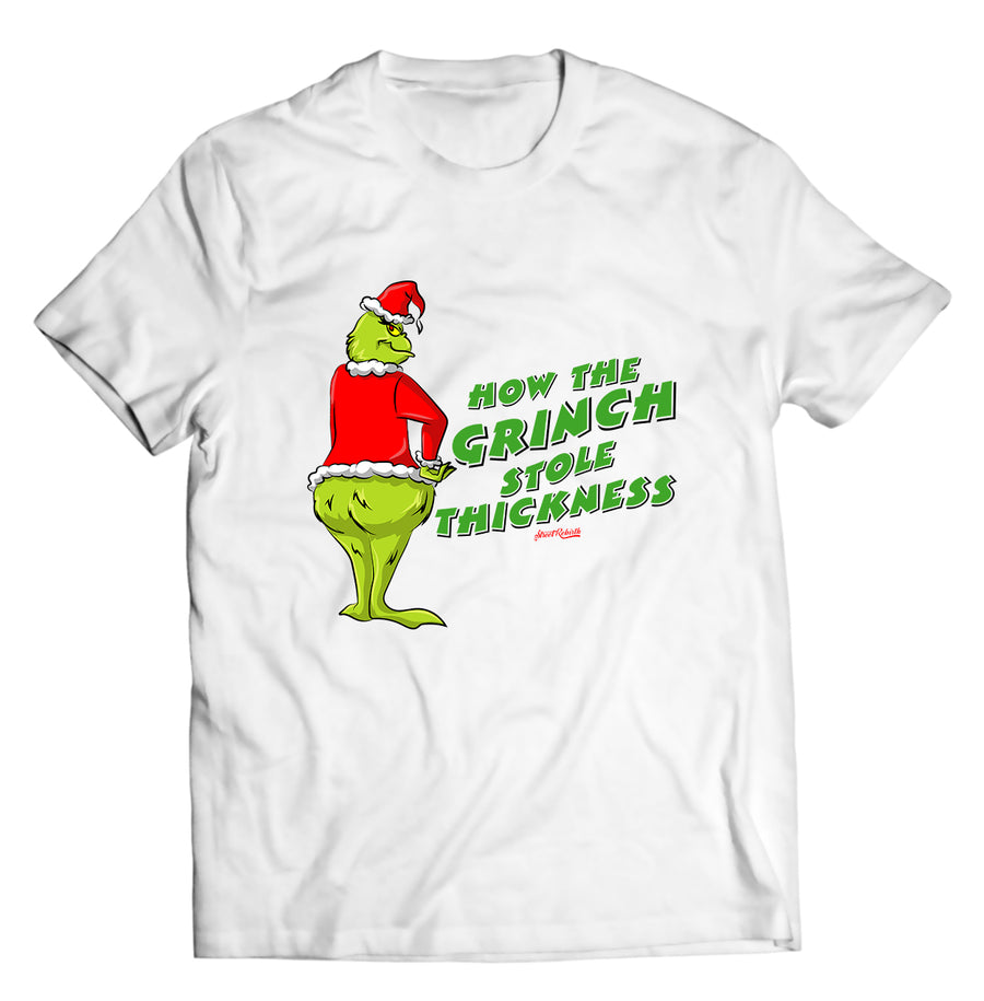 Unisex graphic T-shirt featuring an original holiday humorous illustration