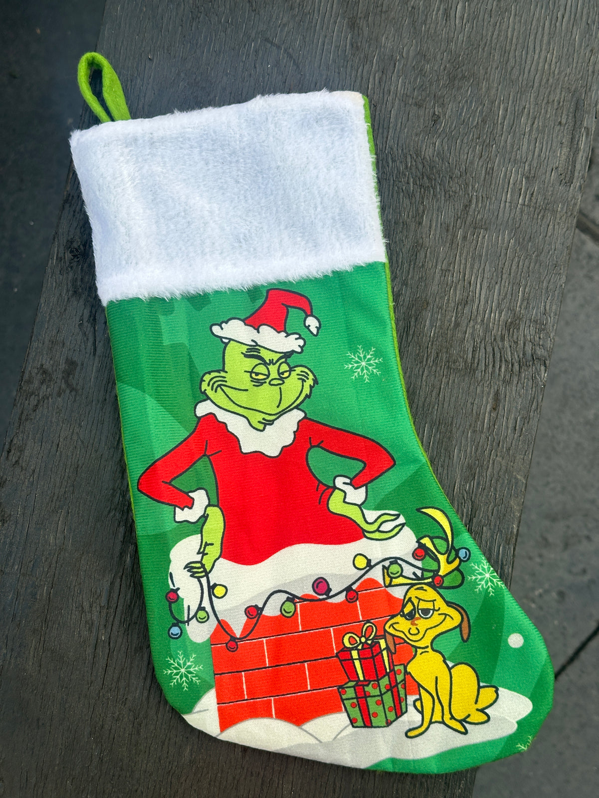 Grinch Christmas Stockings (3 Designs Available)