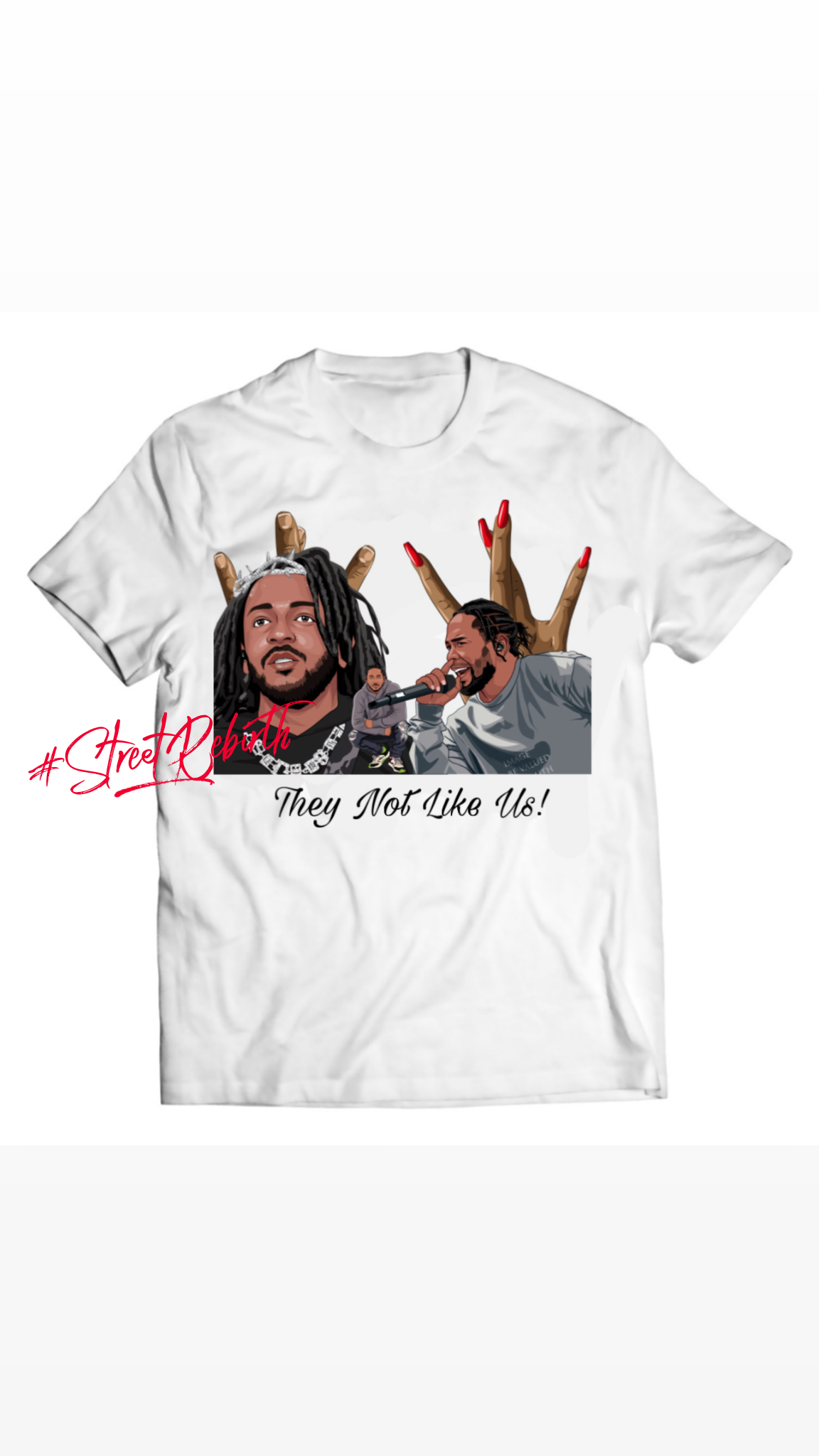 They Not Like Us DTG-Printed Shirt – Inspired by Kendrick Lamar’s Iconic Vibes