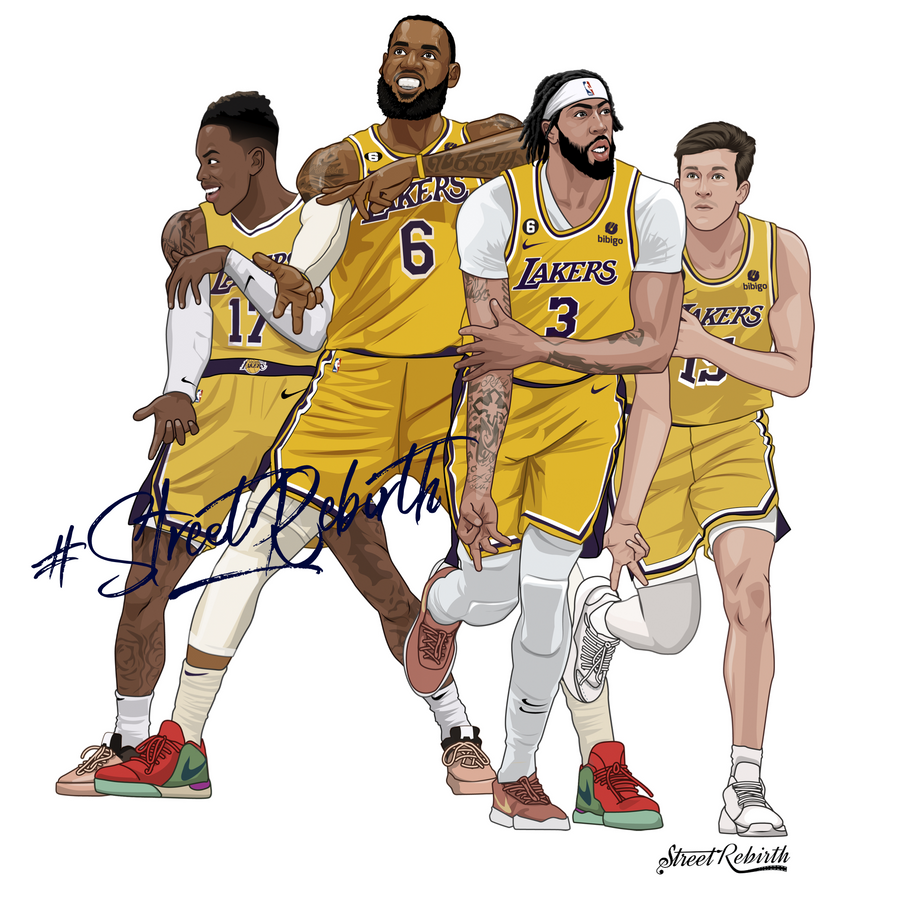 Waterproof vinyl sticker featuring an original basketball illustration