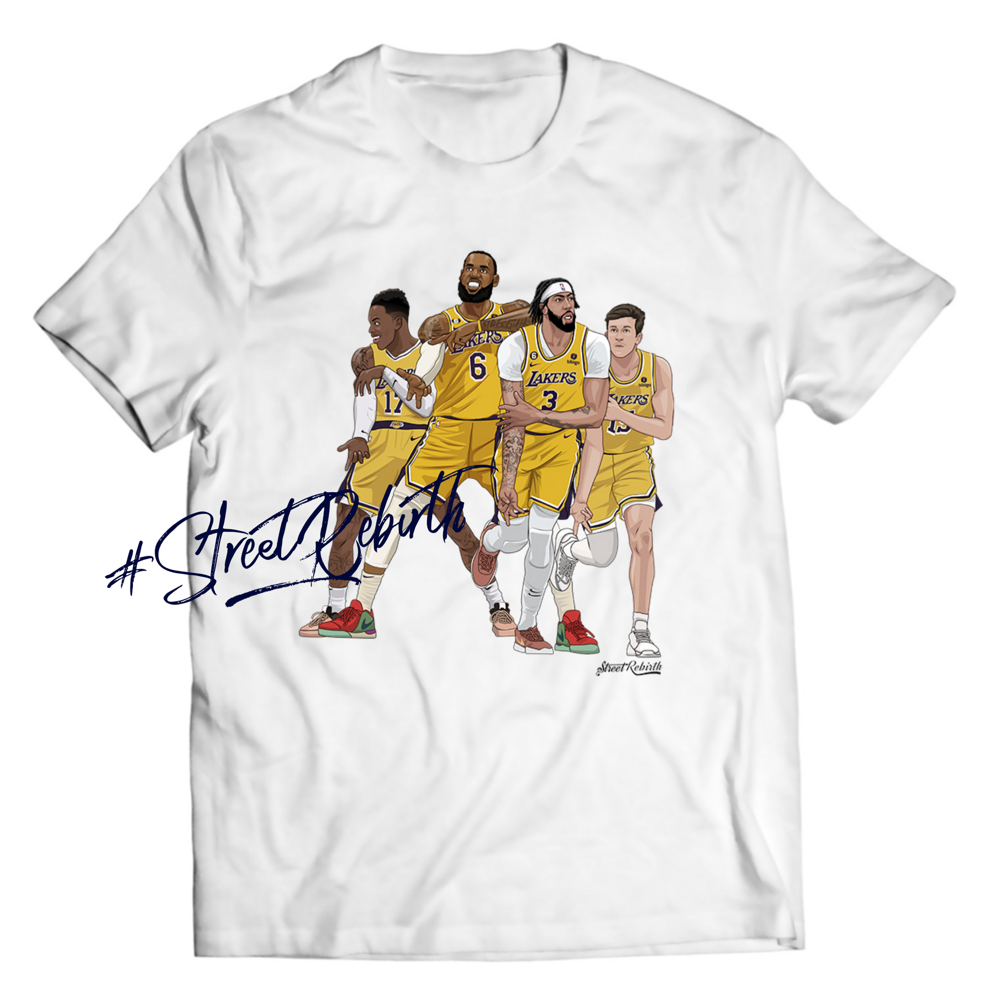 LakeShow 3 Point Gang Shirt - Direct To Garment Quality Print - Unisex Shirt - Gift For Him or Her