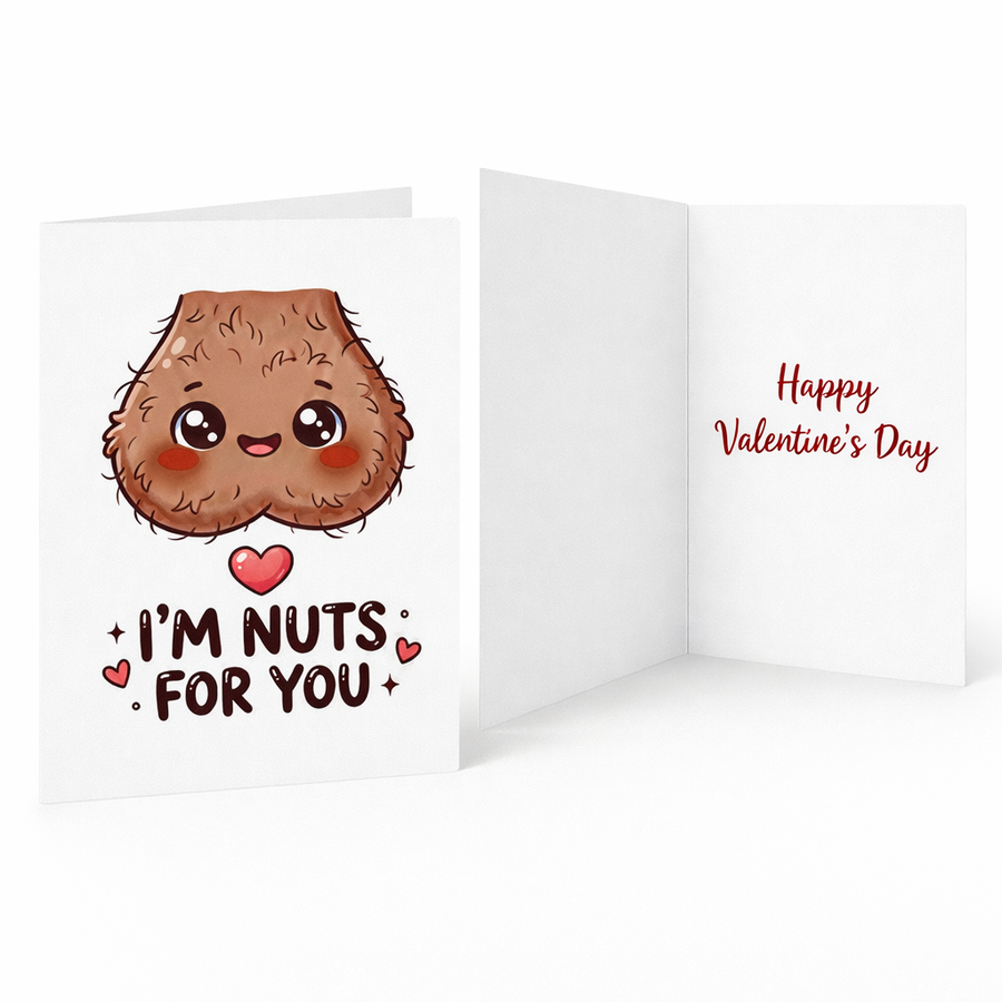 Product featuring an original romantic humorous design