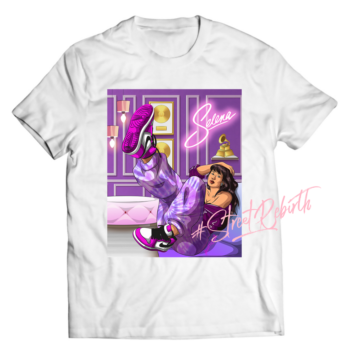 Selena In Kicks Shirt - Direct To Garment Quality Print - Unisex Shirt - Gift For Him or Her