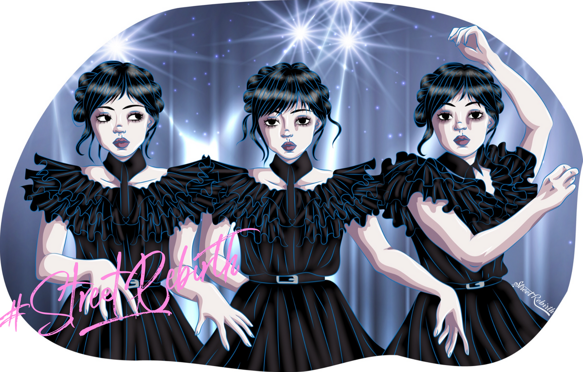 Wednesday Sticker – One 4 Inch Water Proof Vinyl Sticker – For Hydro Flask, Skateboard, Laptop, Planner, Car, Collecting, Gifting