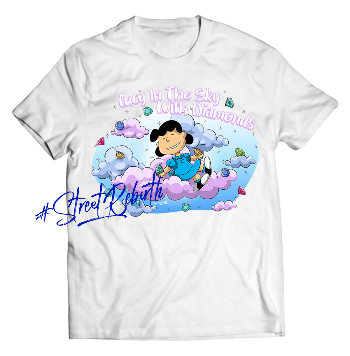 Lucy In the Sky with Diamonds Shirt - Direct To Garment Quality Print - Unisex Shirt - Gift For Him or Her