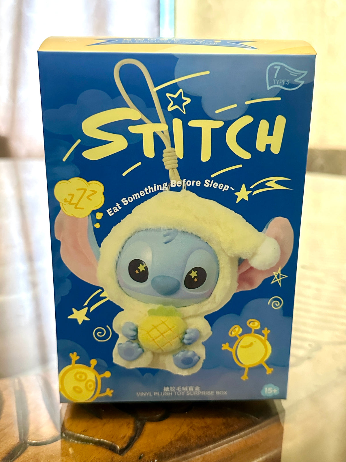 Stitch “Eat Something Before Sleep” Mystery Box Figure – New in Box | Collectible Disney Blind Box Toy
