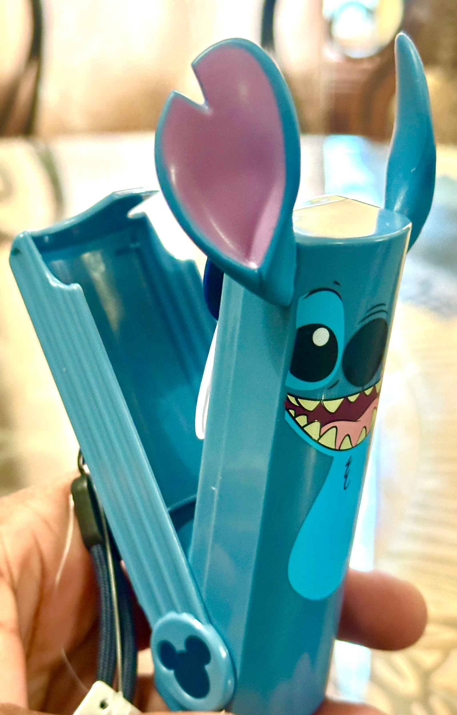 Stitch Light-Up Fan – Disney Parks Exclusive! Mini Fan For On The Go