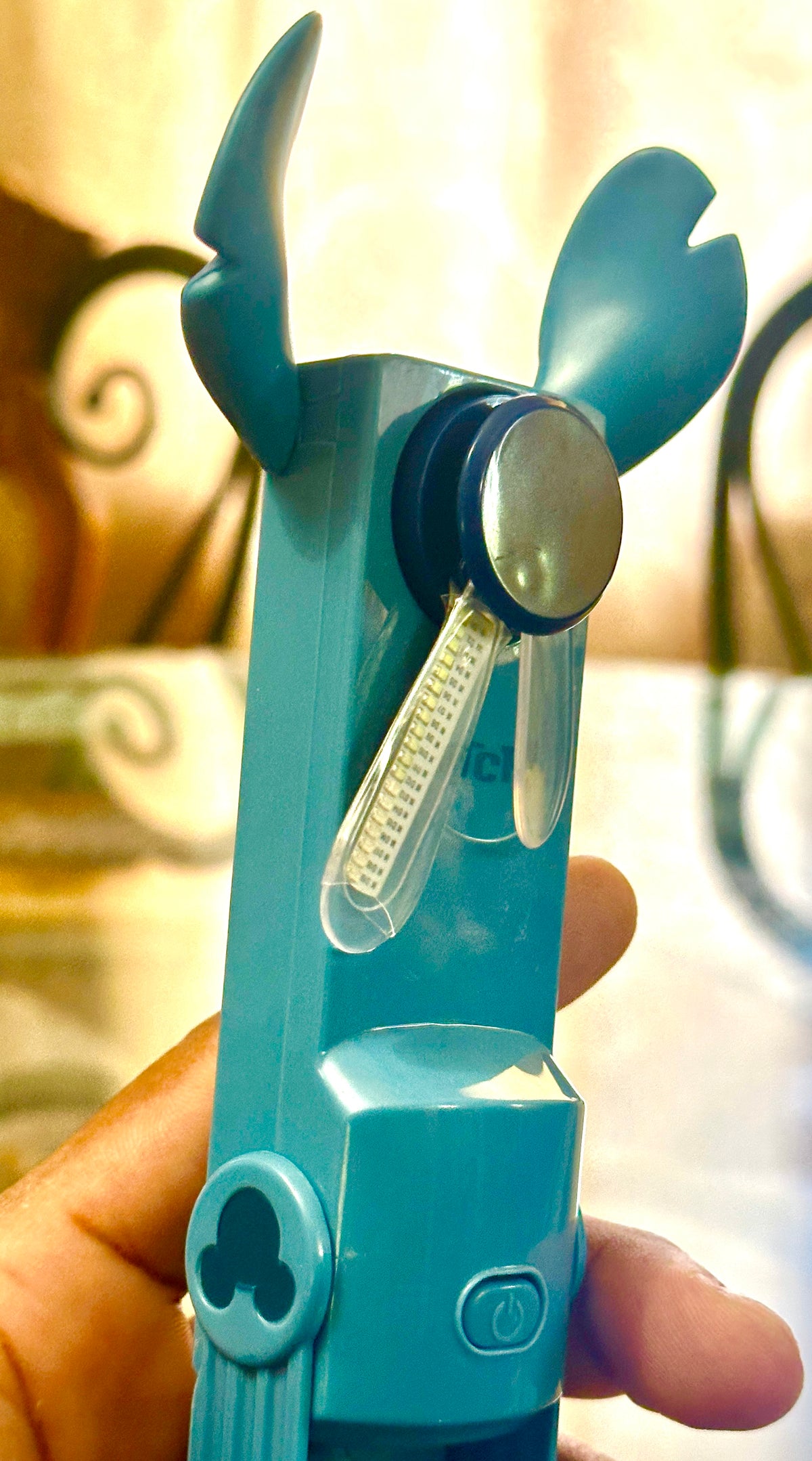 Stitch Light-Up Fan – Disney Parks Exclusive! Mini Fan For On The Go