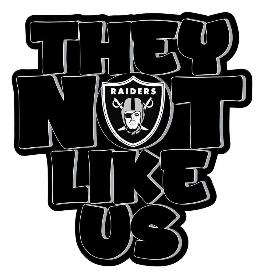 Waterproof vinyl sticker featuring an original football hip hop music illustration