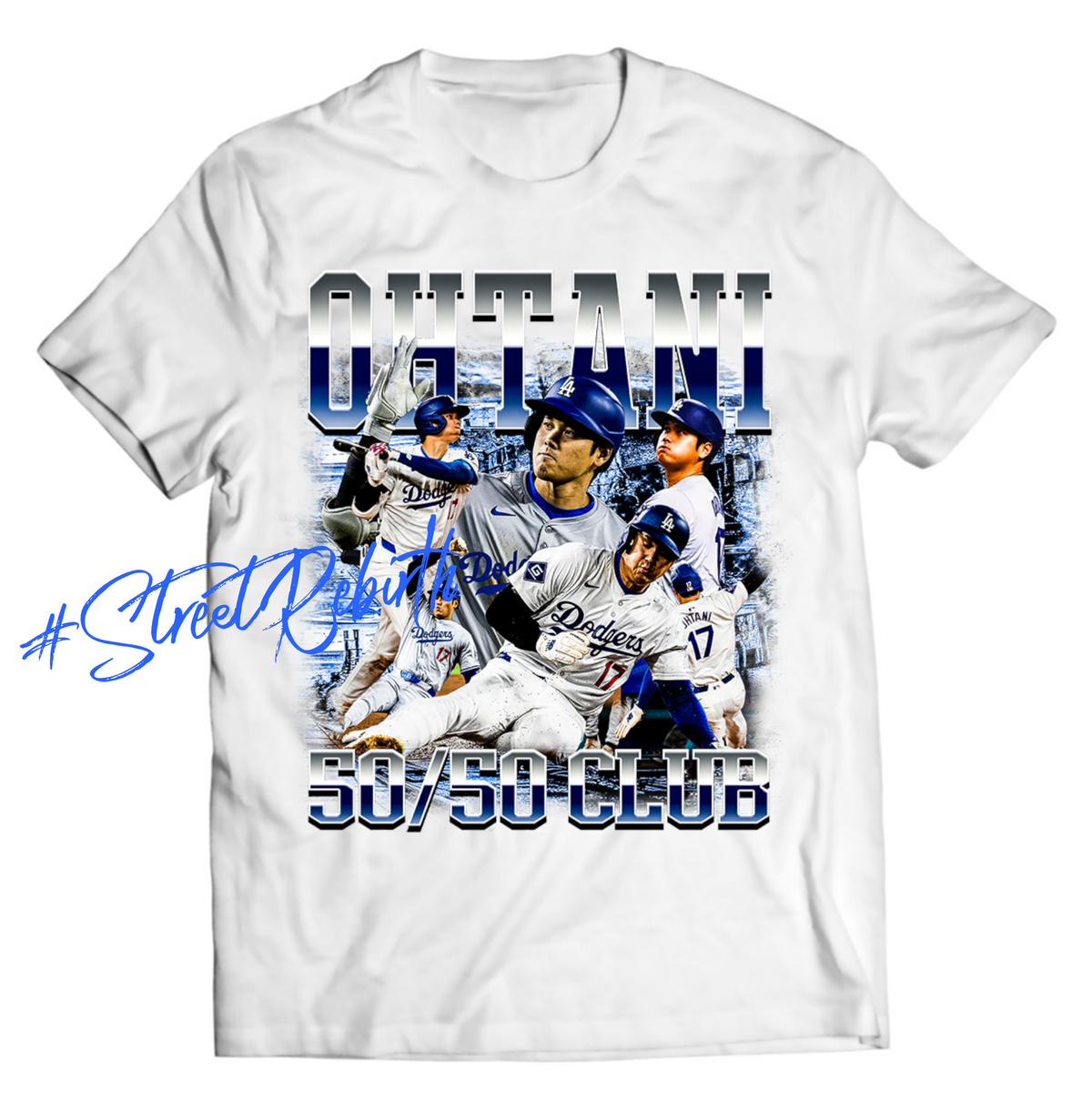 Baseball Dodgers 50 50 Club Edition T-Shirt - Direct To Garment Quality Print - Unisex Shirt - Gift For Him or Her