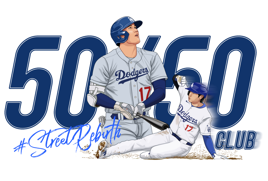 Waterproof vinyl sticker featuring an original baseball illustration