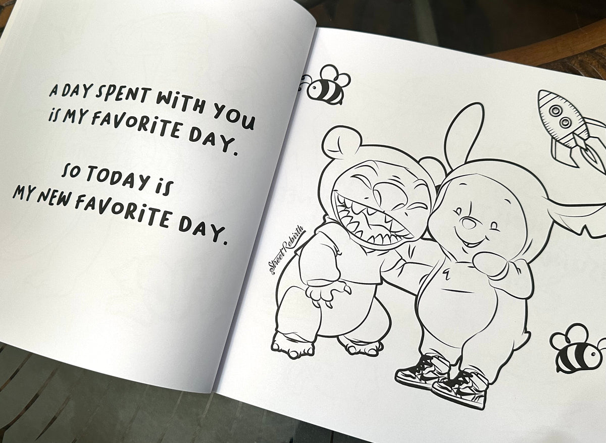 Street Rebirth Coloring Book Vol 3 Stitch Edition - Quotes And Coloring - 39 Designs To Color, 39 Quotes - 10x10 Size