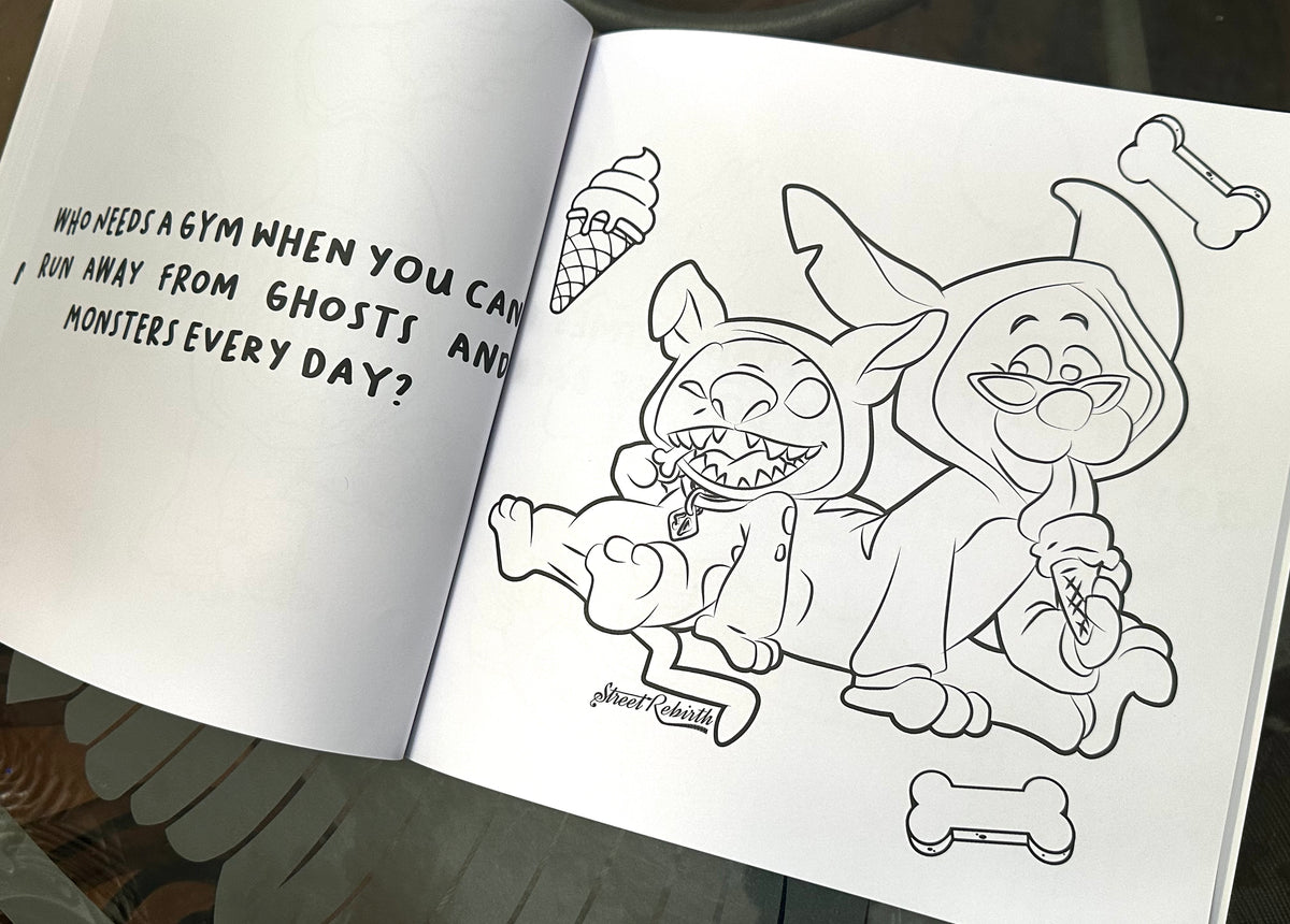 Street Rebirth Coloring Book Vol 3 Stitch Edition - Quotes And Coloring - 39 Designs To Color, 39 Quotes - 10x10 Size