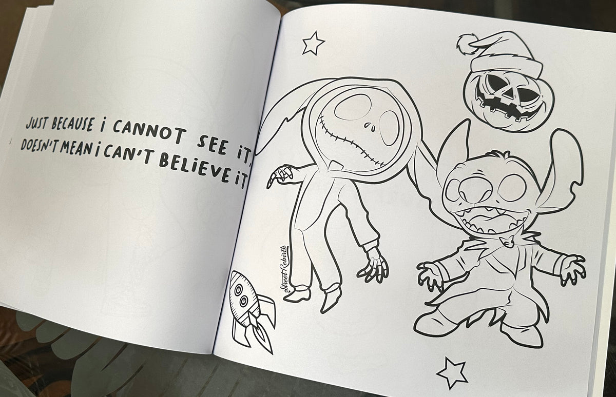 Street Rebirth Coloring Book Vol 3 Stitch Edition - Quotes And Coloring - 39 Designs To Color, 39 Quotes - 10x10 Size