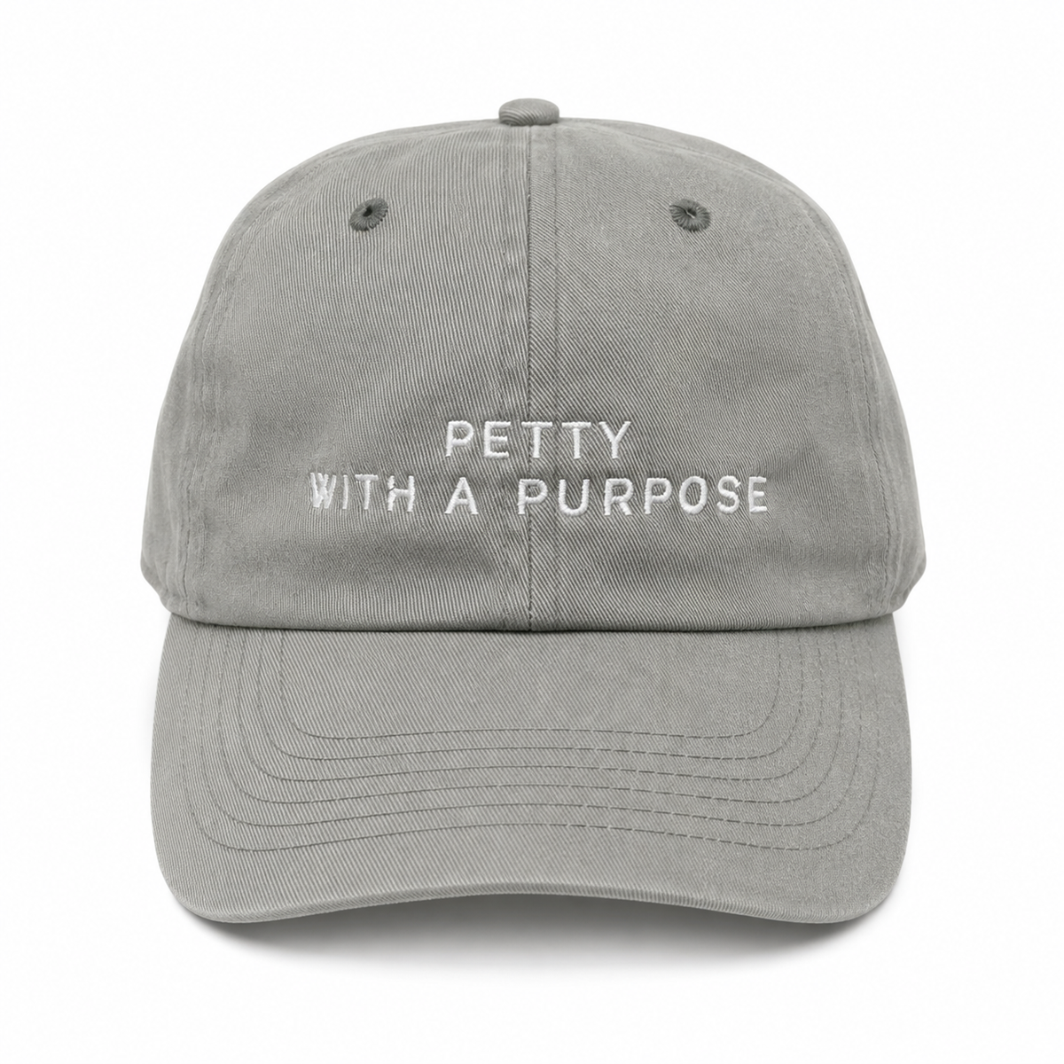 Petty with a Purpose Hat – Trendy Statement Cap for Confident, Bold Personalities - Bold Attitude, Everyday Style