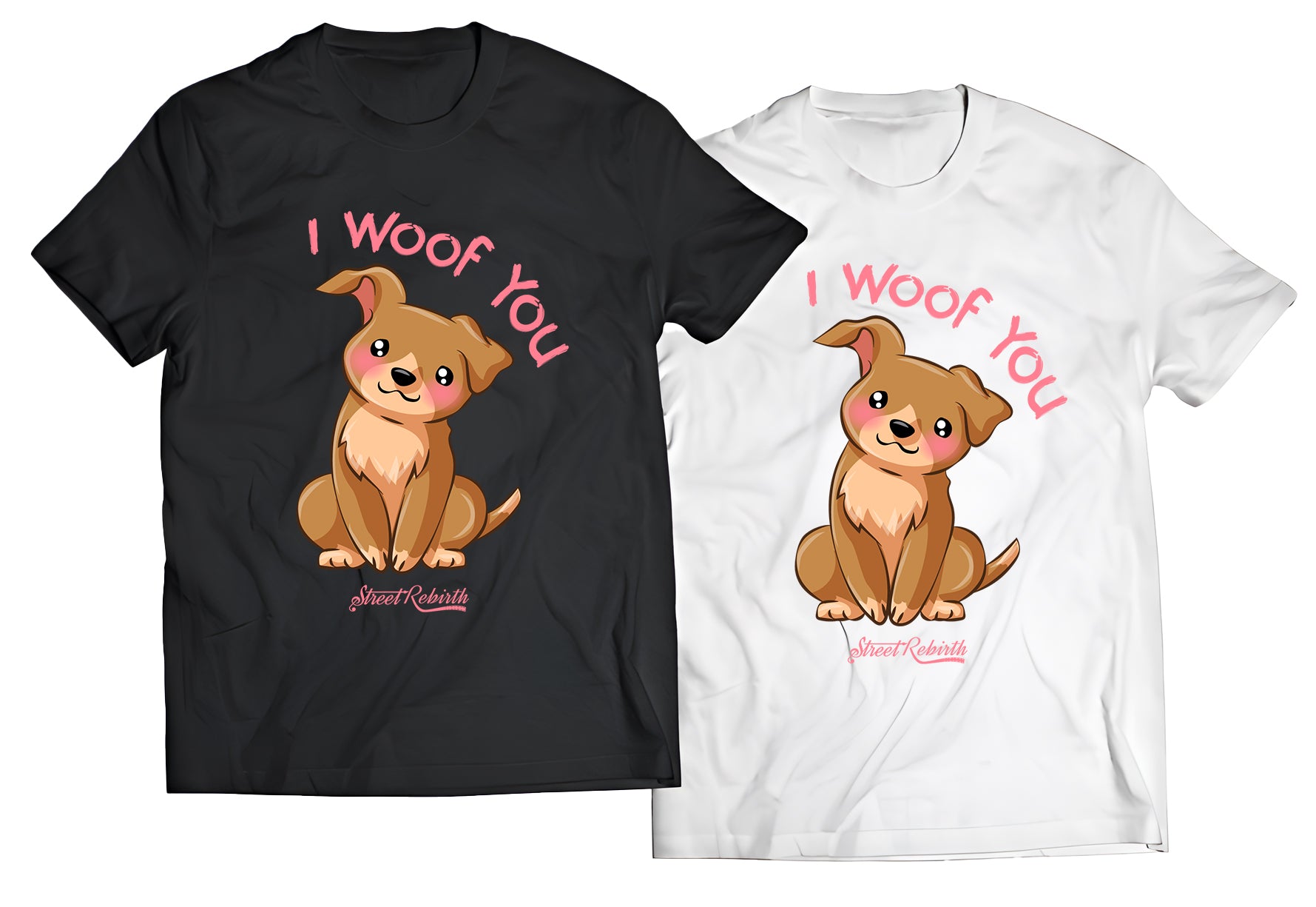 I Woof You Valentine’s Day Shirt – Cute and Playful Dog Design