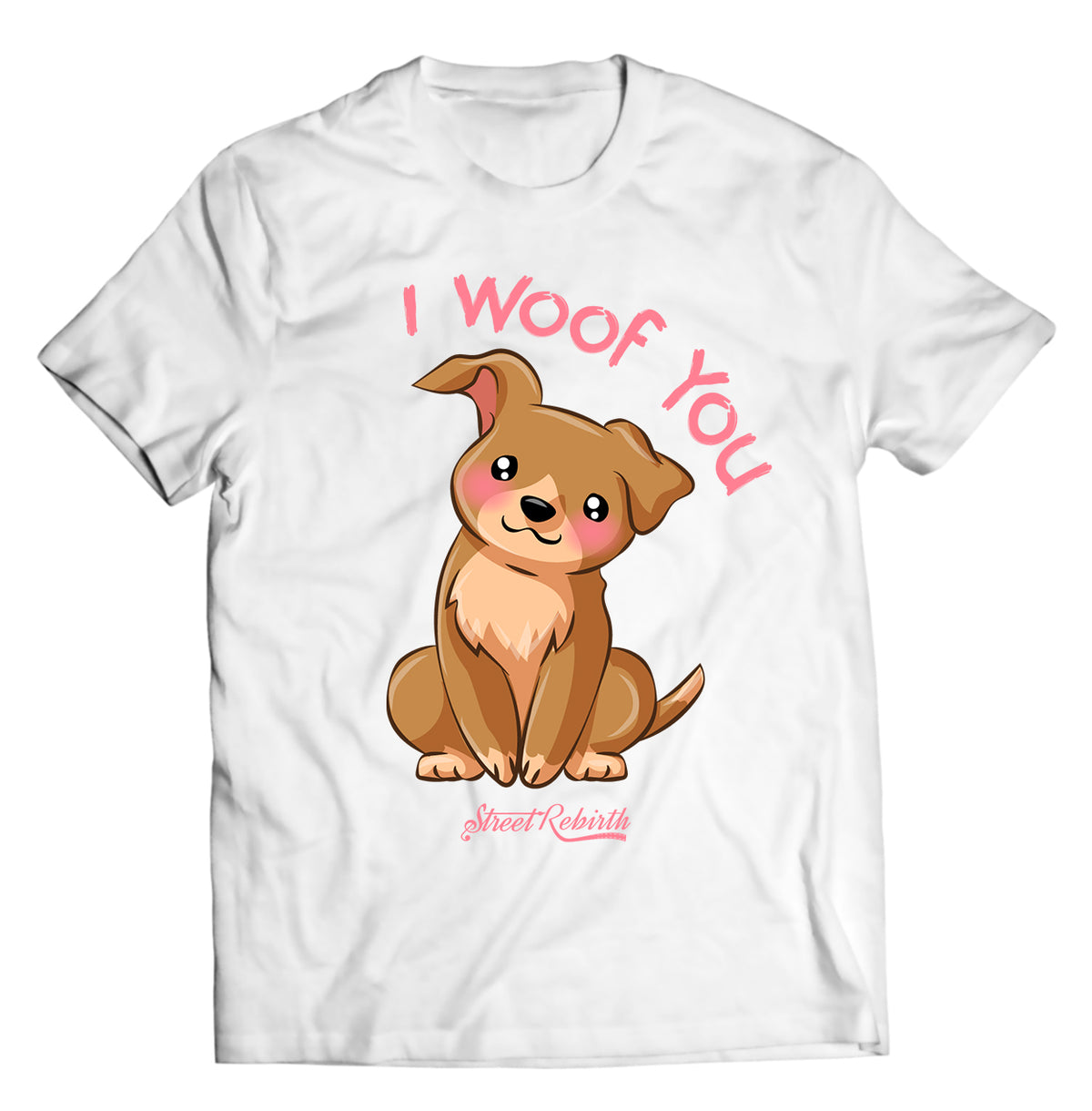 I Woof You Valentine’s Day Shirt – Cute and Playful Dog Design