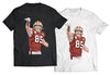 Kittle Football 49ers Shirt - Direct To Garment Quality Print - Unisex Shirt - Gift For Him or Her