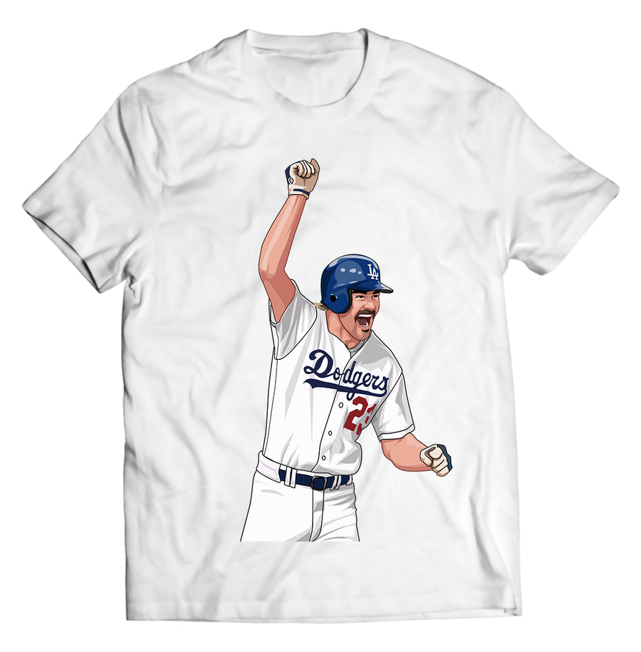 Unisex graphic T-shirt featuring an original baseball illustration