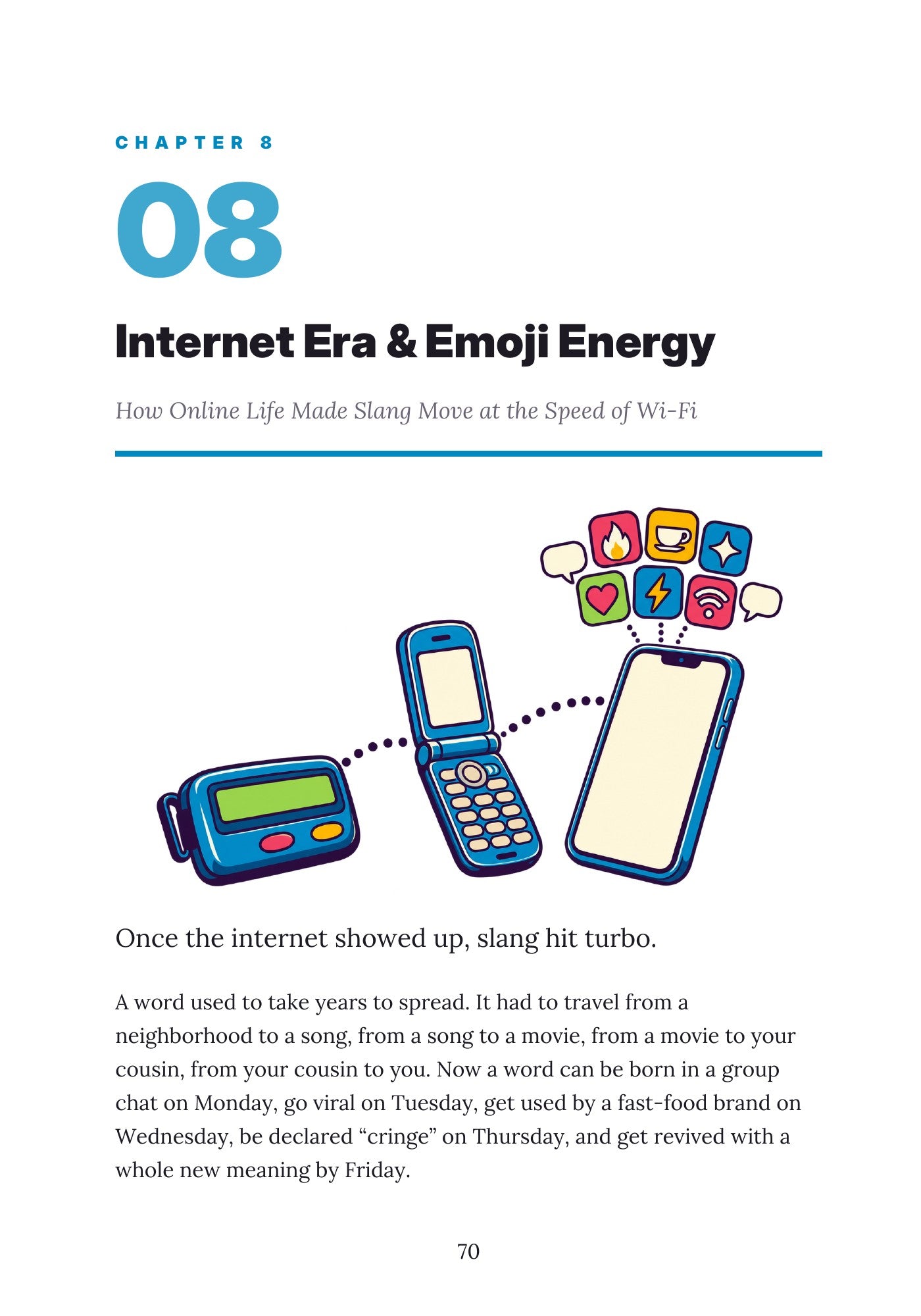 Slang History Book PDF | The Evolution of Our Favorite Slang, Funny Full-Color Gift Book from Booty Call to Sneaky Link, Instant Digital Download