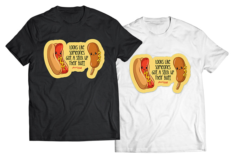 Stick Up Their Bun Shirt – A Hilarious Hot Dog and Corn Dog Pun