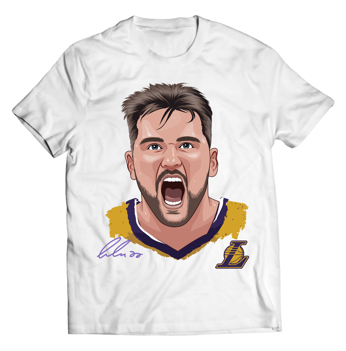 Luka in Beast Mode – Los Angeles Dominance DTG Shirt