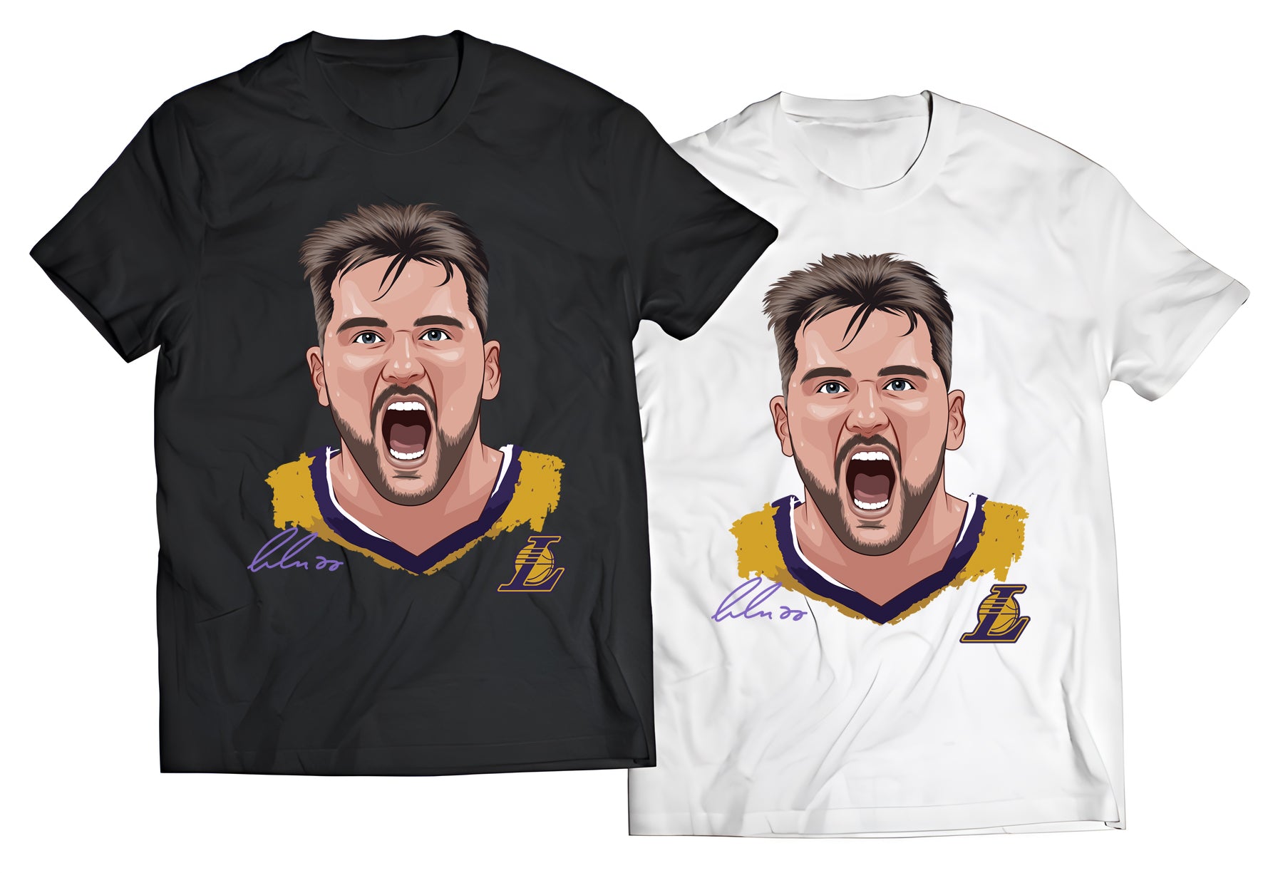 Luka in Beast Mode – Los Angeles Dominance DTG Shirt