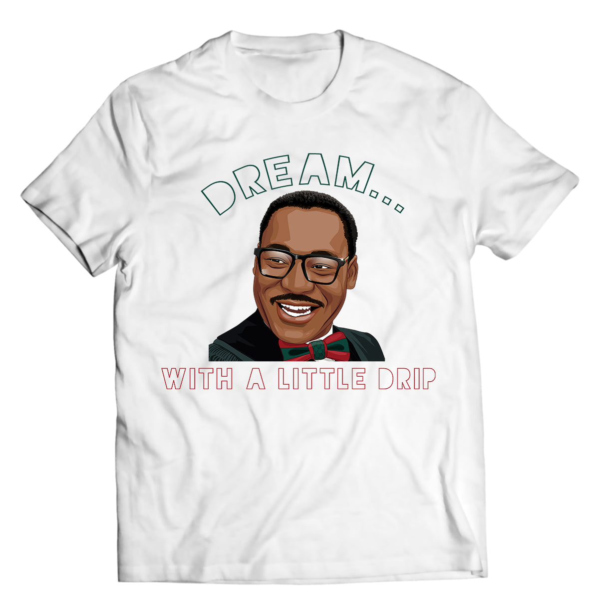 Dream with a Little Drip – MLK Gucci Style Art Shirt | Black Excellence Streetwear | Civil Rights Inspired Graphic Tee