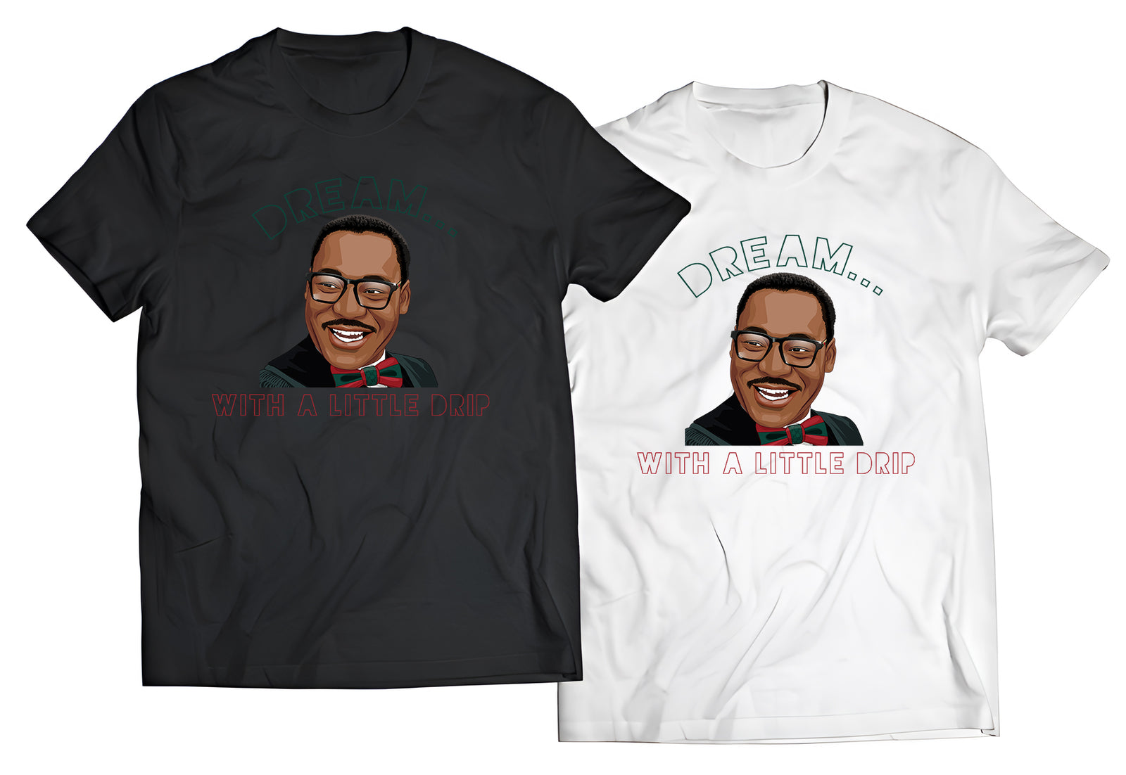 Dream with a Little Drip – MLK Gucci Style Art Shirt | Black Excellence Streetwear | Civil Rights Inspired Graphic Tee