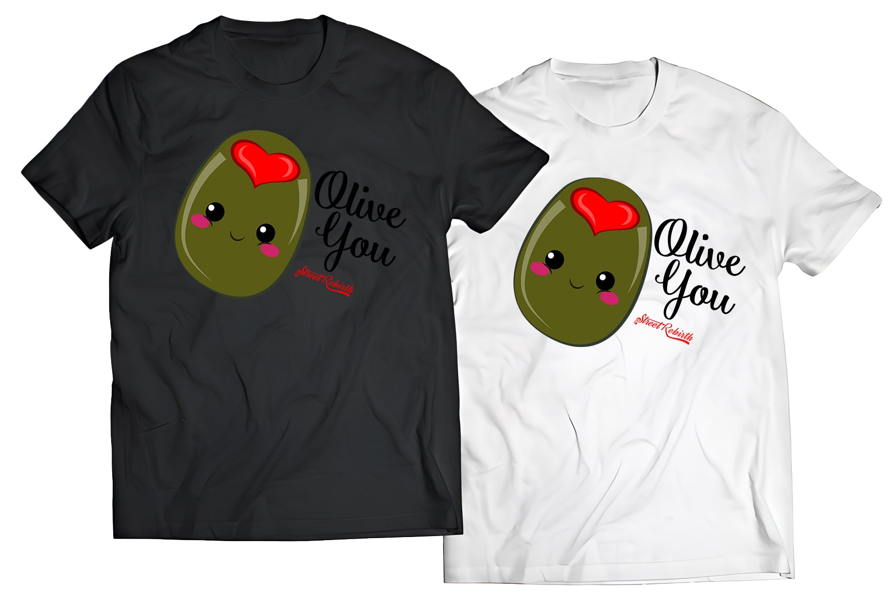 Olive You – Valentine’s Day Pun Shirt