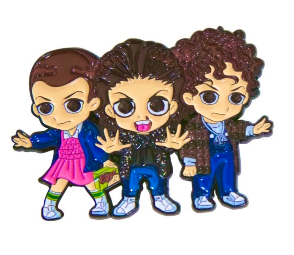 Chibi Eleven Enamel Pin – A Cute Take on Stranger Things’ Iconic Hero