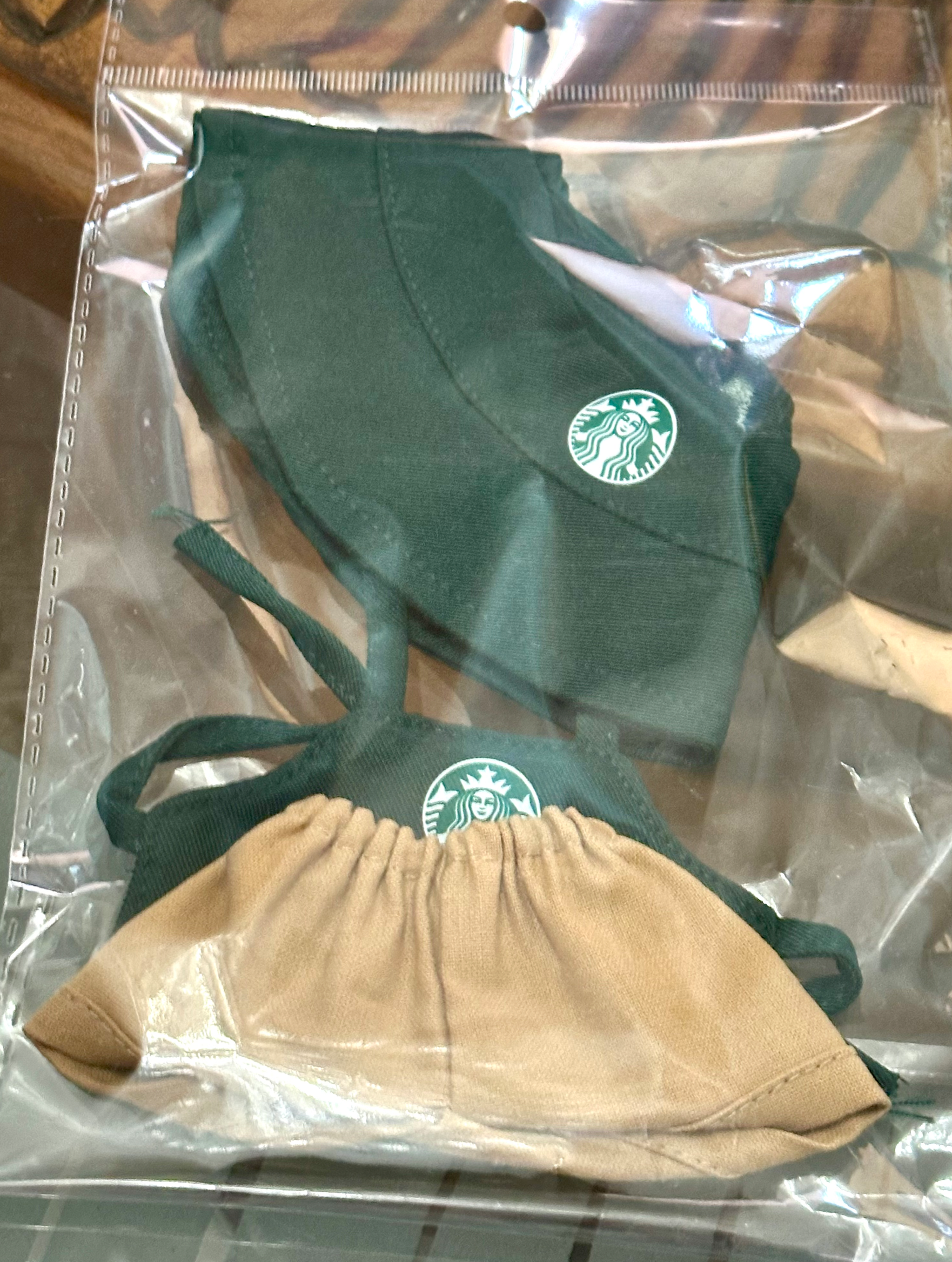 Labubu Outfit – Starbucks-Inspired Barista Set (Labubu Not Included)