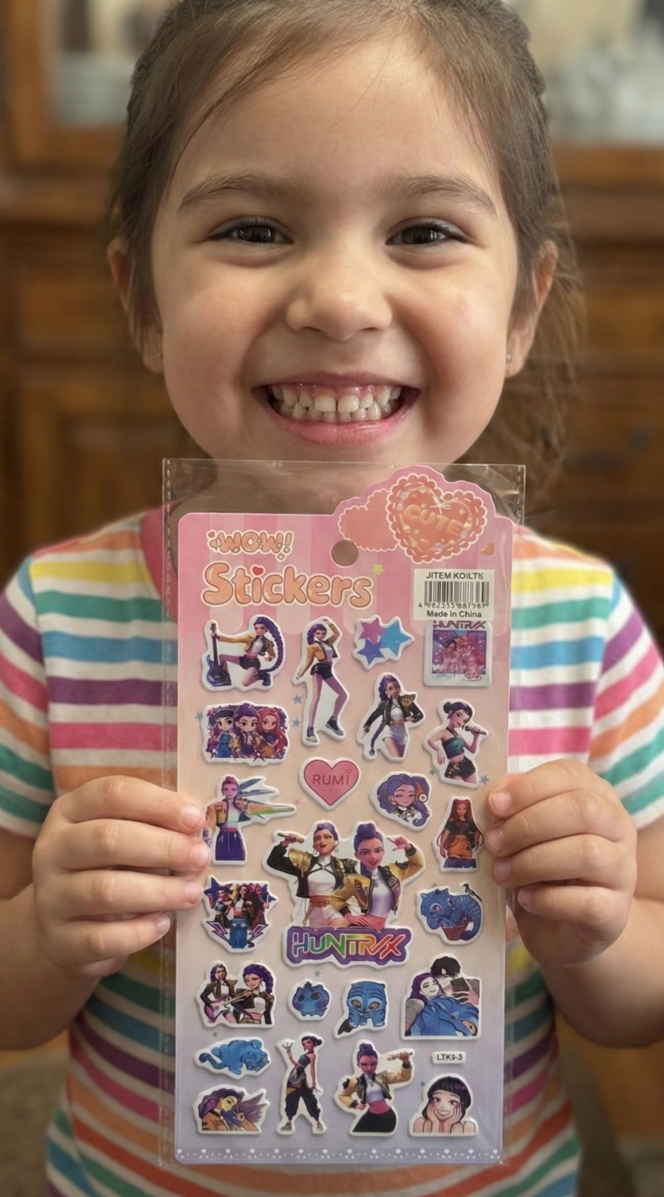 K-Pop Demon Hunter Sticker Sheet + Temporary Tattoo Sheet – $8 Each