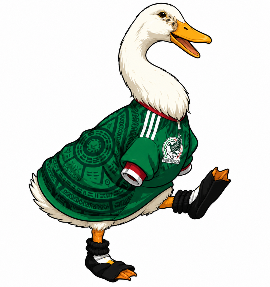 Waterproof vinyl sticker featuring an original soccer humorous illustration
