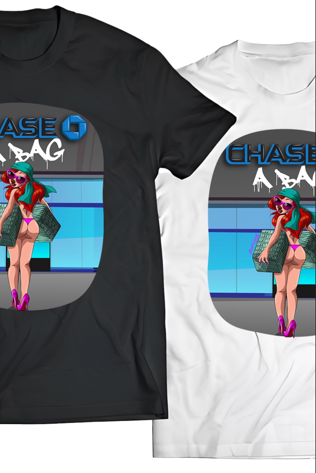 Chase A Bag Shirt - Direct To Garment Quality Print - Unisex Shirt - Gift For Him or Her