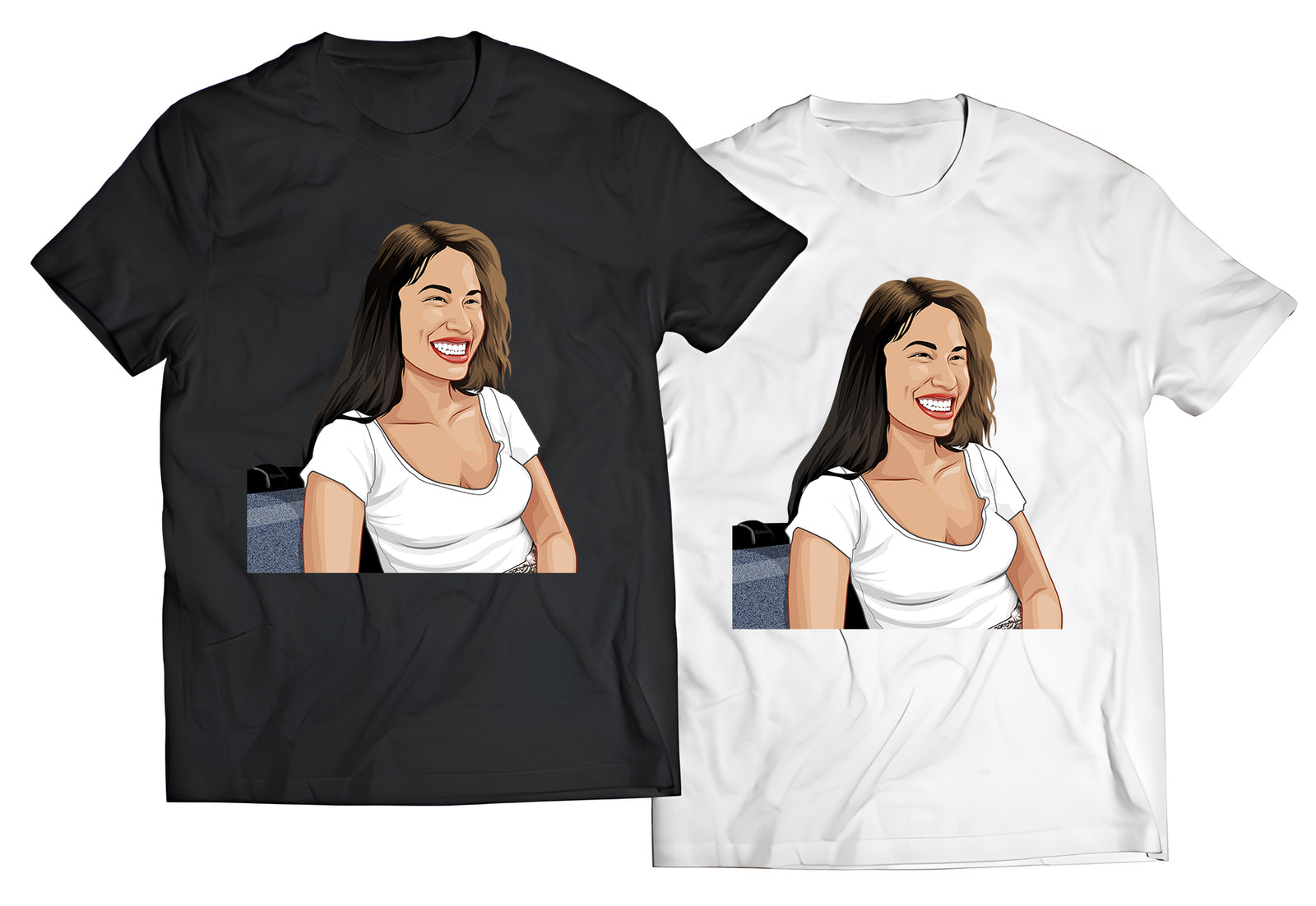 Selena Big Smile Shirt – Radiant Latina Icon Graphic Tee – Tejano Queen Fan Apparel