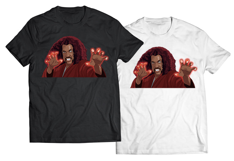 Shonuff Red Glow Shirt – The Shogun of Harlem’s Ultimate Power