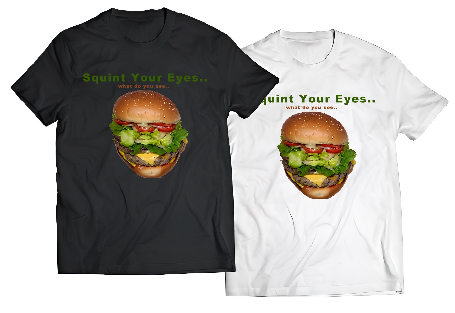 Squint Your Eyes Burger Shirt – A Surprising Steve Harvey Reveal!