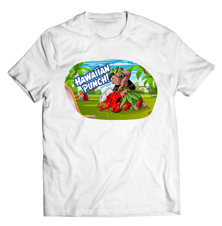 Unisex graphic T-shirt featuring an original humorous retro cartoon-style illustration
