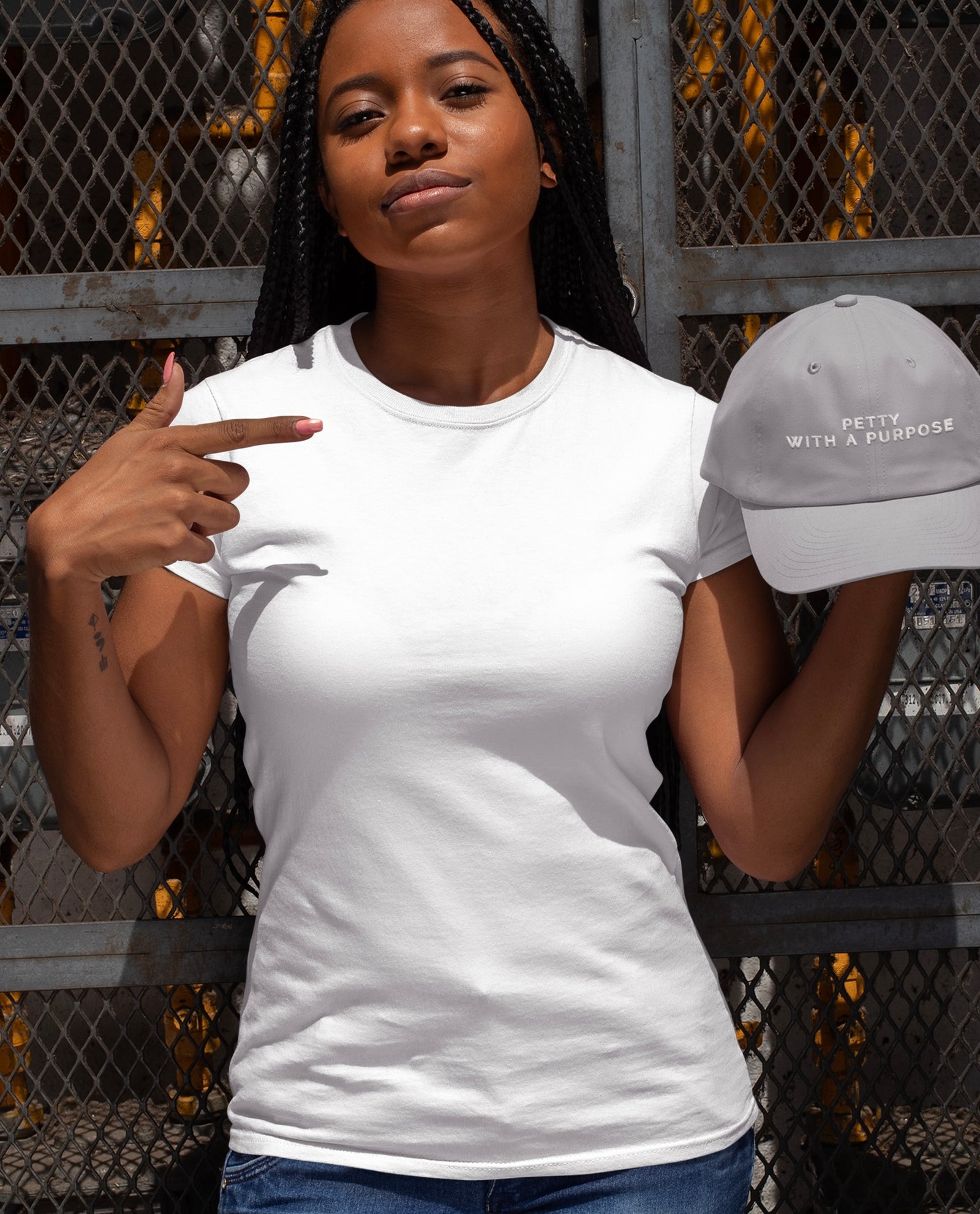 Petty with a Purpose Hat – Trendy Statement Cap for Confident, Bold Personalities - Bold Attitude, Everyday Style