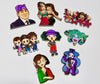 Max Rox Mashup Enamel Pin - 2 Inch Zinc Alloy Lapel Pin