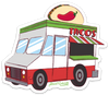 Taco Truck Sticker – One 4 Inch Water Proof Vinyl Sticker – For Hydro Flask, Skateboard, Laptop, Planner, Car, Collecting, Gifting