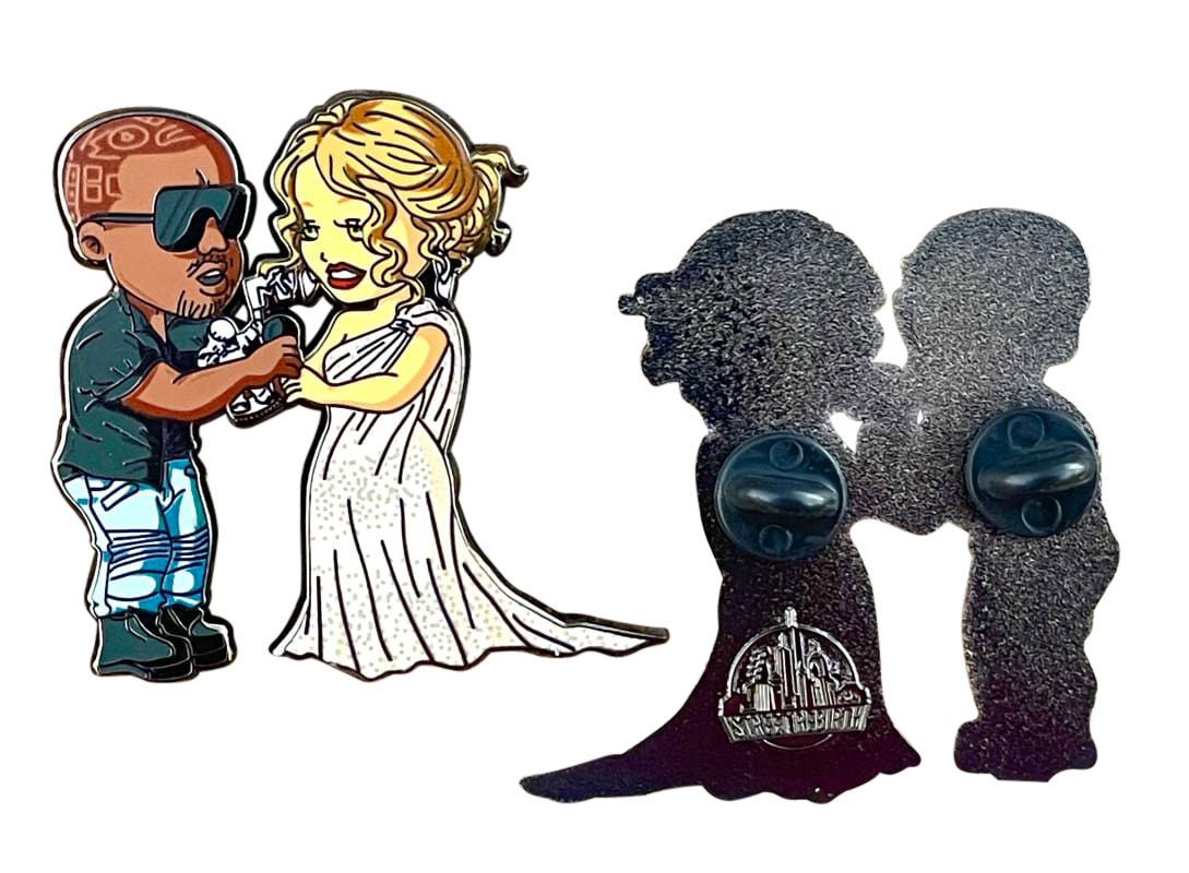 Kanye Interrupting Taylor Enamel Pin – A Pop Culture Iconic Moment