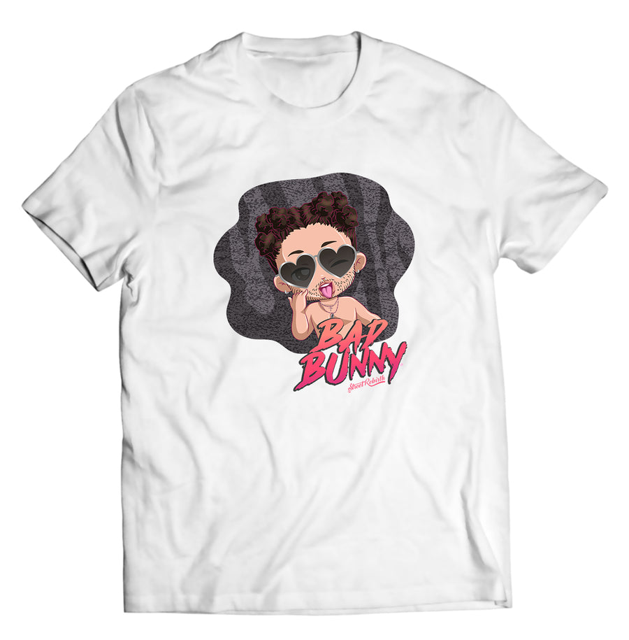 Unisex graphic T-shirt featuring an original hip hop music illustration