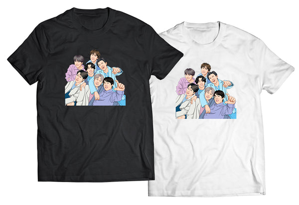 BTS Shirt - Direct To Garment Quality Print - Unisex Shirt - Gift