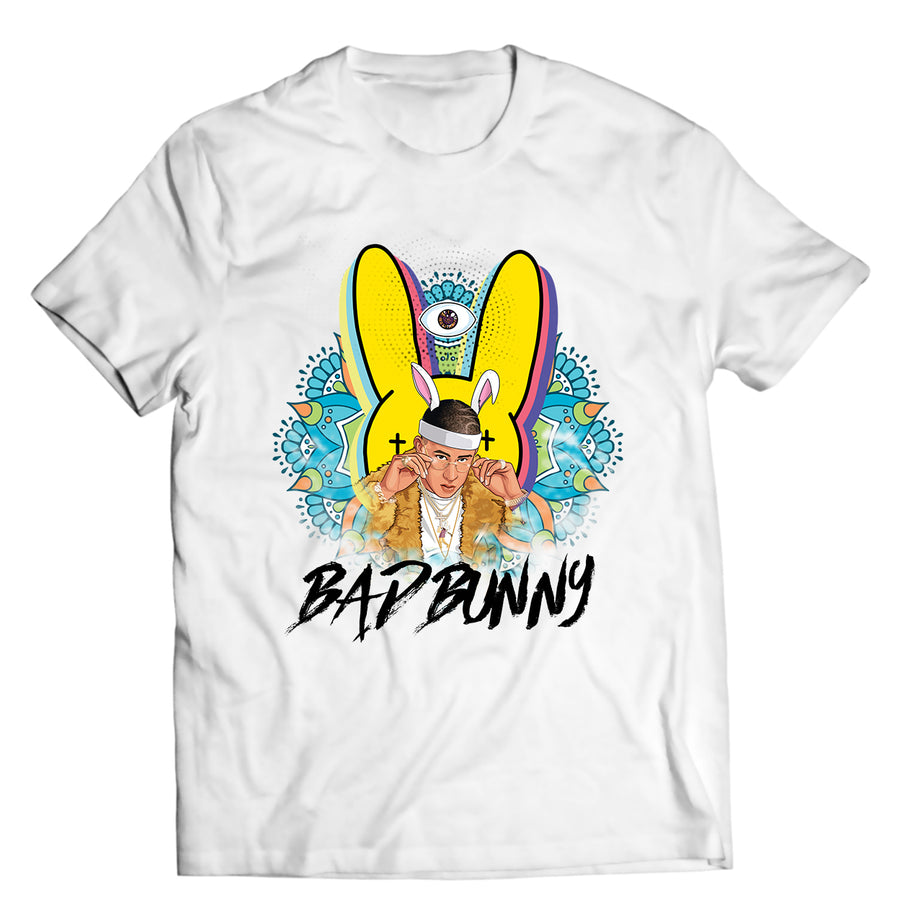 Unisex graphic T-shirt featuring an original hip hop music illustration