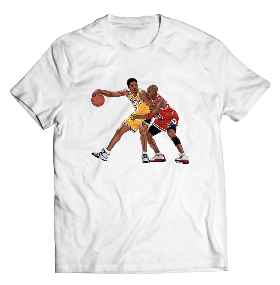Unisex graphic T-shirt featuring an original basketball illustration