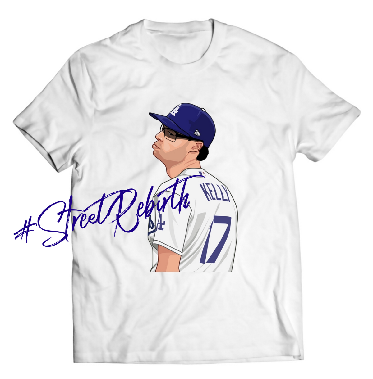 Joe Kelly Face Baseball Shirt - Direct To Garment Quality Print - Unisex Shirt - Gift For Him or Her