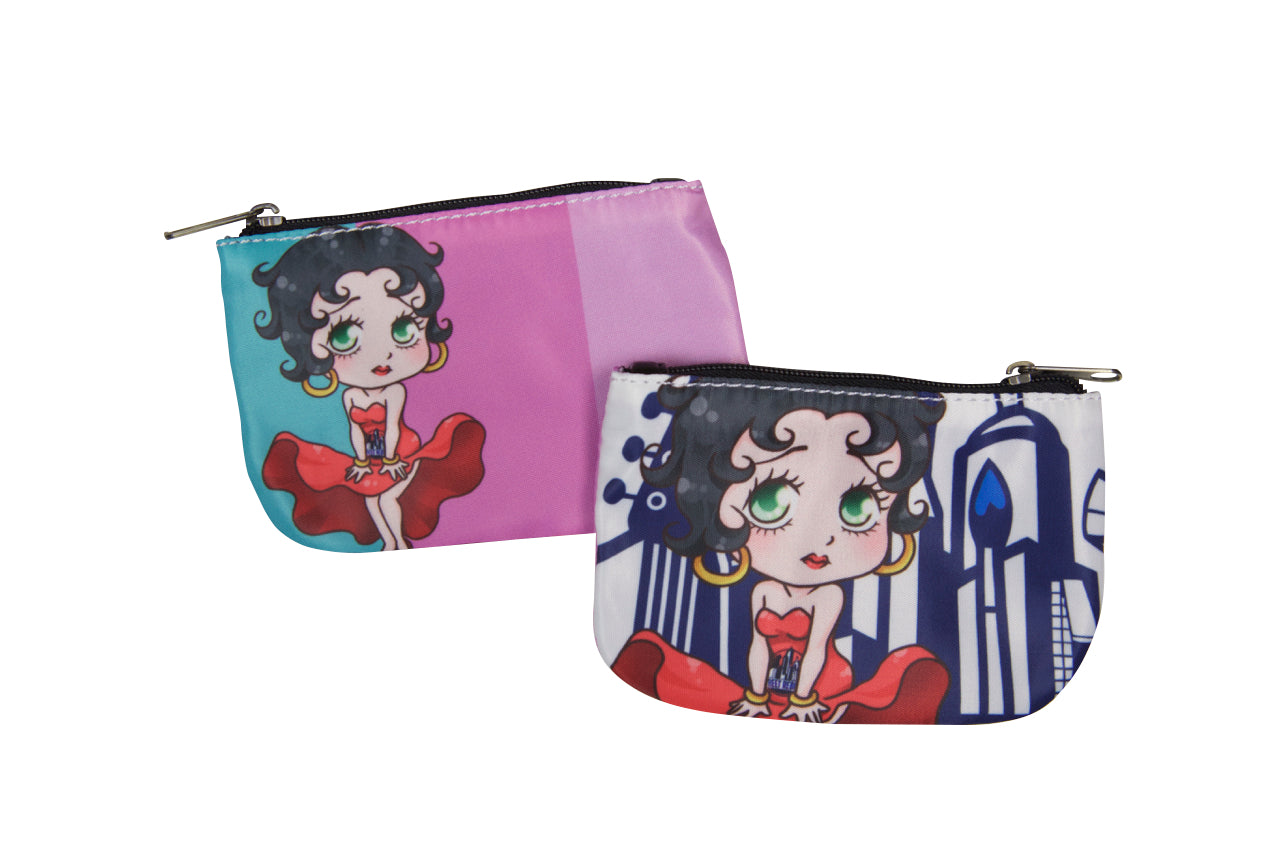 Boop Coin Purse - Mini Hand Bag - Travel Pocket Wallet For Change And Accessories