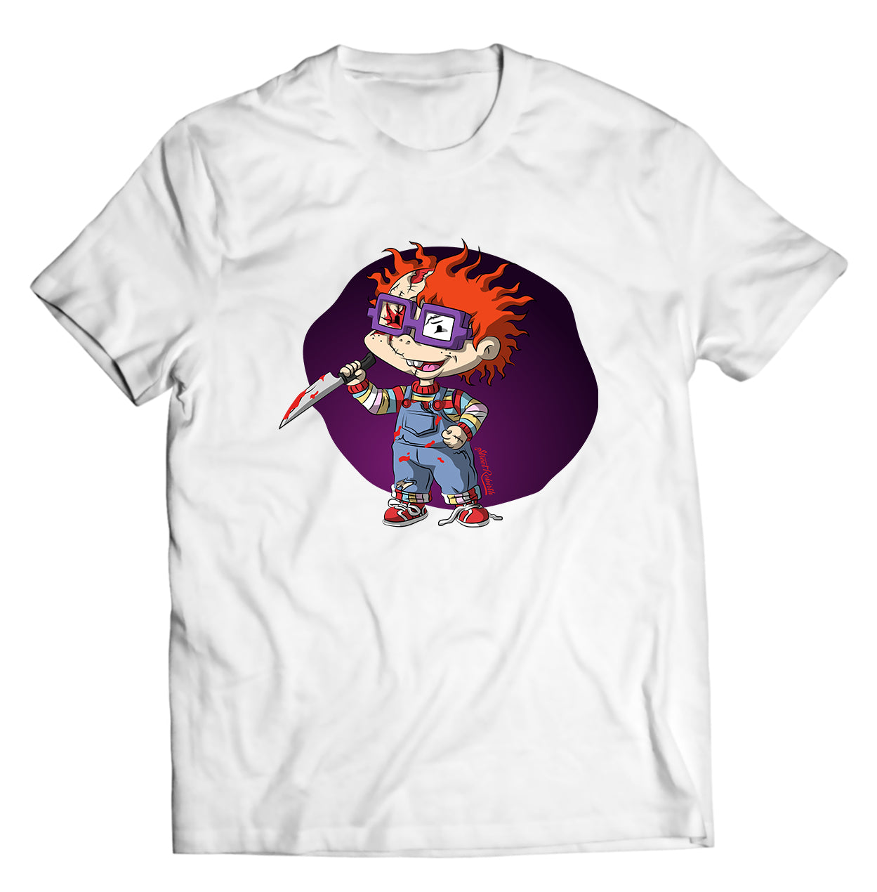 Chuckie As Chuckie Halloween Costumes Series Shirt - Direct To Garment Quality Print - Unisex Shirt - Gift For Him or Her